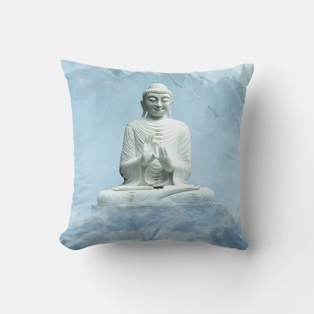 Buddha i Clouds Kudde (Framsida)