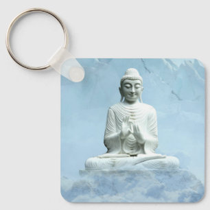 Buddha i Clouds Nyckelring