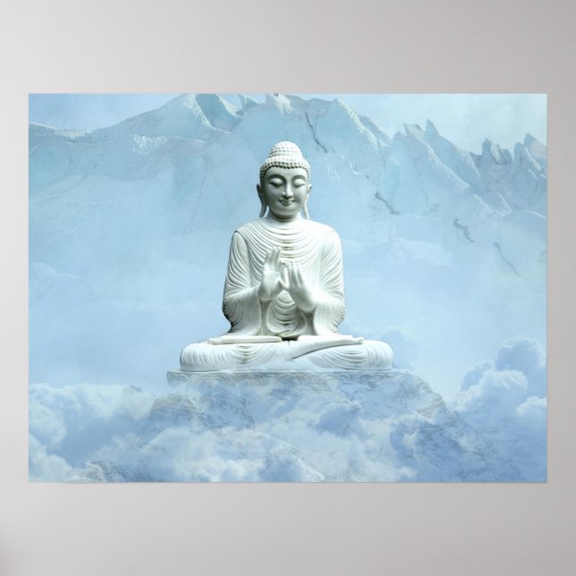 Buddha i Clouds Poster (Framsidan)