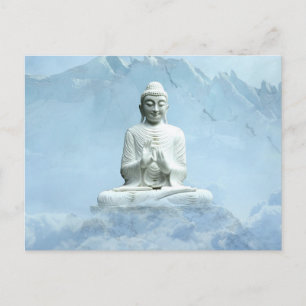 Buddha i Clouds Vykort