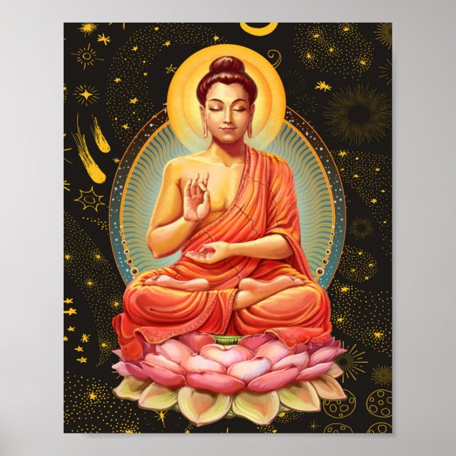 Buddha i Ecstacy Poster (Framsidan)