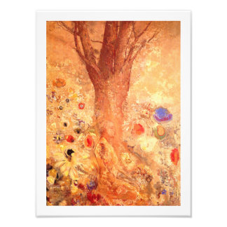 Buddha i Hans Youth av Redon Fototryck