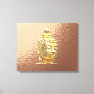 buddha i marsala canvastryck
