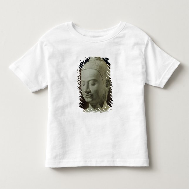 Buddha i meditation på Nagakungen, T Shirt (Framsida)