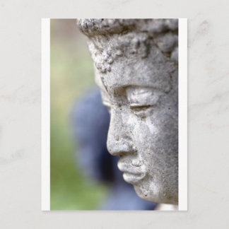 Buddha i profil vykort
