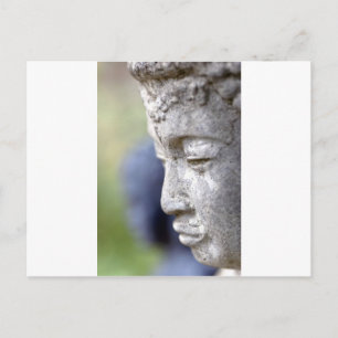 Buddha i profil vykort