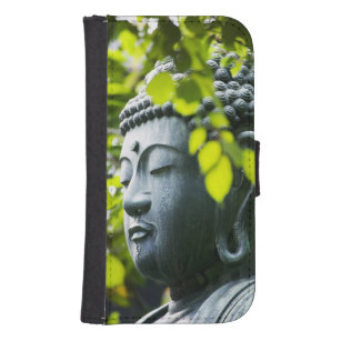 Buddha i Senso-ji tempelträdgård Galaxy S4 Plånboksfodral