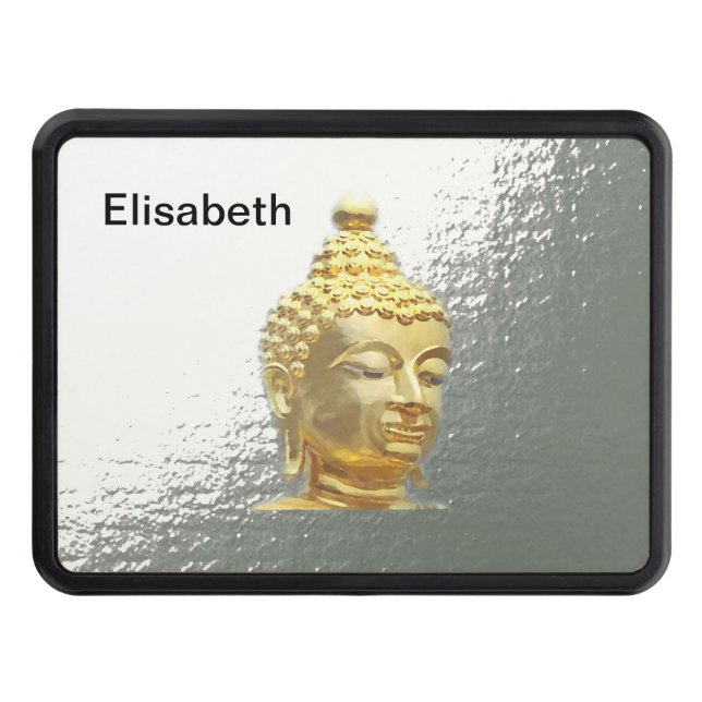 buddha i silver, dragtäcke dragkroksskydd (Framsidan)