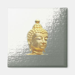 buddha i silver magnet