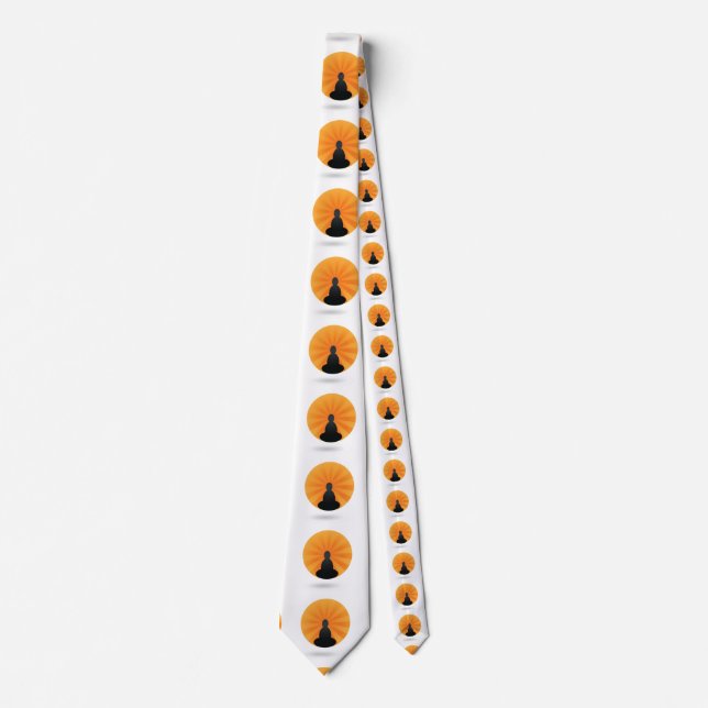 buddha i soluppgången,buddhism,zen, slips (Framsida)