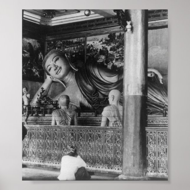 Buddha i Thailand Poster (Framsidan)