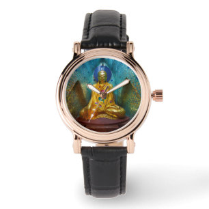 Buddha i utsmyckad nisch armbandsur