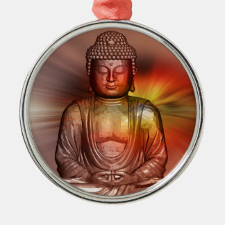 Buddha II Julgransprydnad Metall