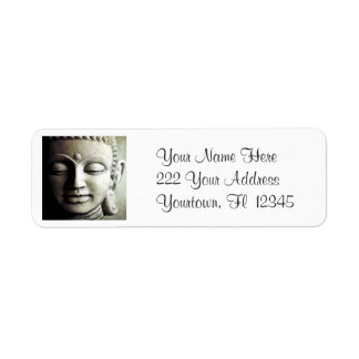 Buddha Image-Adressetiketter Returadress Etikett