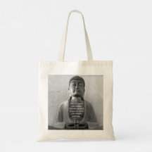 Buddha-inspiration, meditation, tote-väska