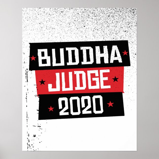 Buddha Judge 2020 Poster (Framsidan)