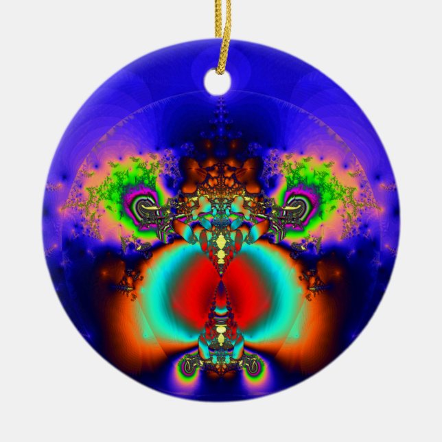 Buddha Julgransprydnad Keramik (Framsidan)