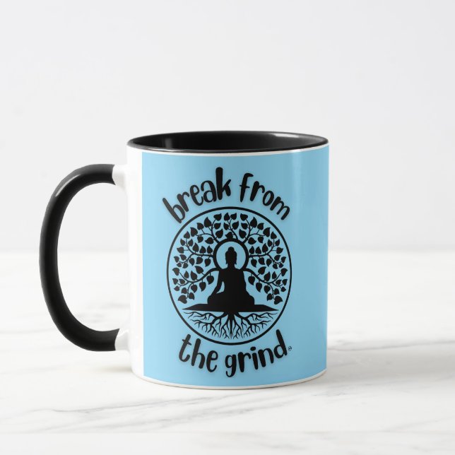 Buddha kaffemugg (Vänster)