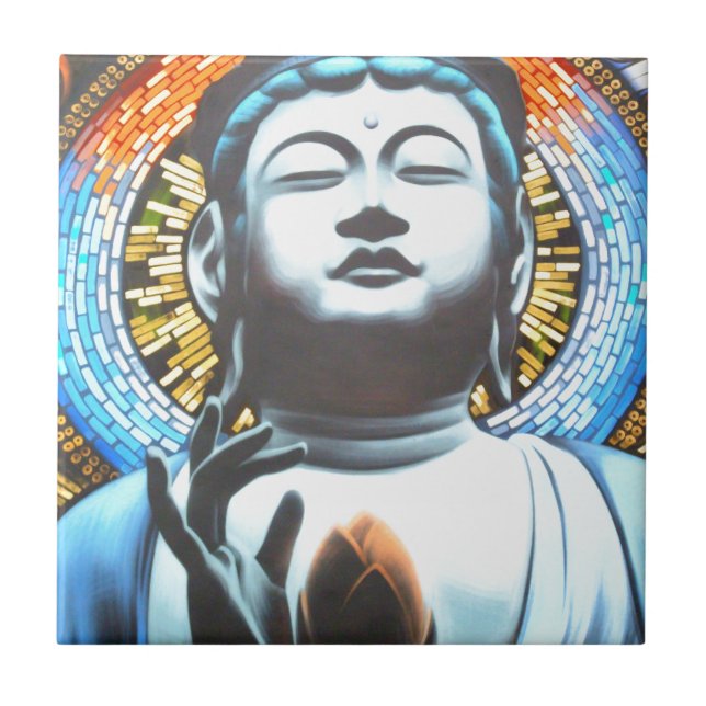 Buddha Kakelplatta (Framsidan)