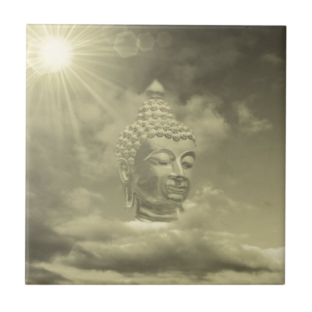 buddha kakelplatta (Framsidan)