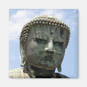 buddha kamakura ansikte magnet