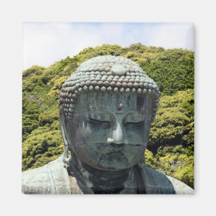 buddha kamakura grönt magnet