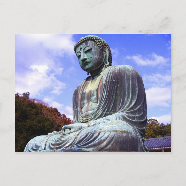 Buddha Kamikura 2-vykort Vykort (Framsida)