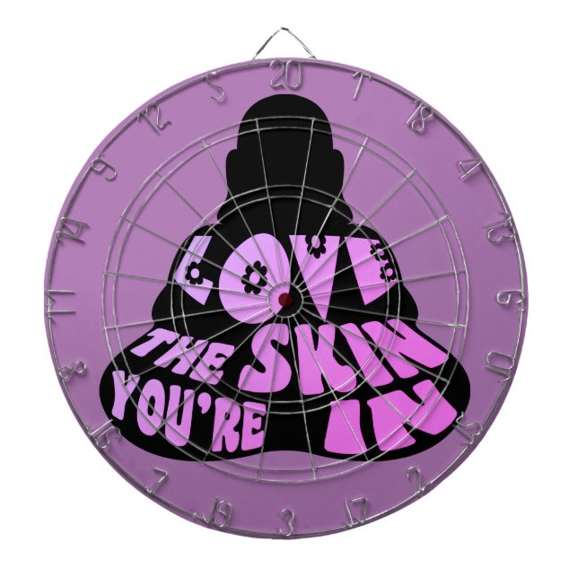 Buddha Kärlek Lila Darttavla (Framsidan)