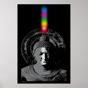 Buddha kärlekaffisch poster