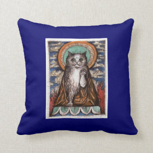 Buddha kattdekorativ kudde