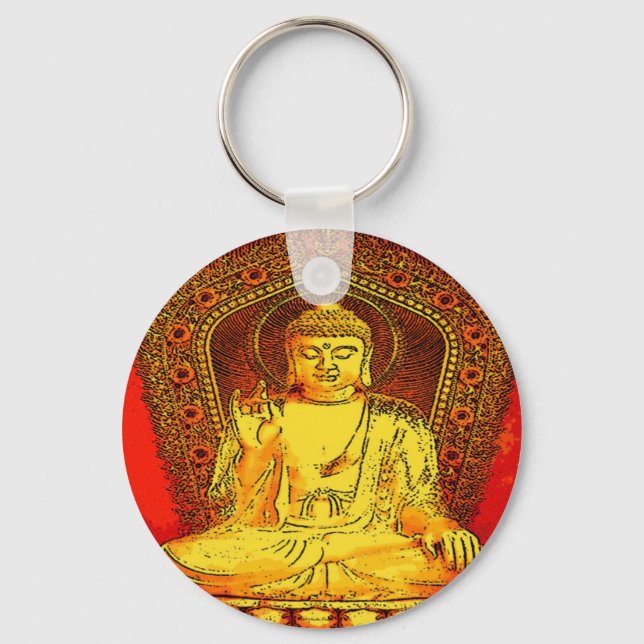 Buddha Keychain Nyckelring (Framsida)