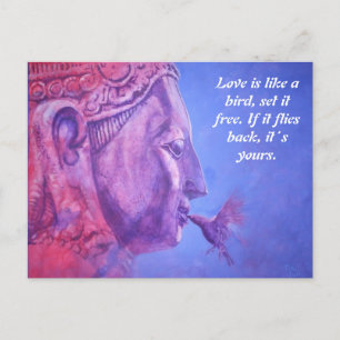 Buddha Kiss Vykort