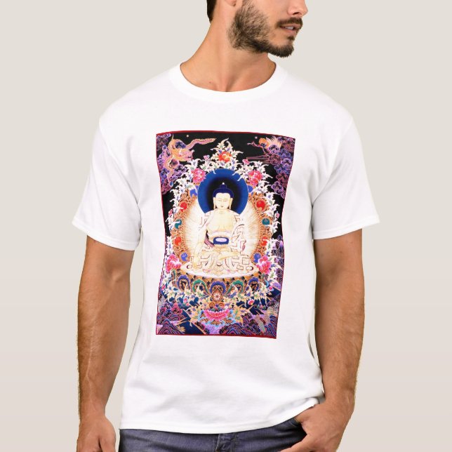 Buddha konst tee shirt (Framsida)