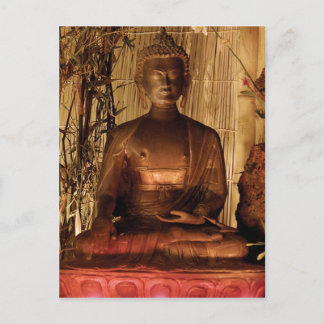 BUDDHA: Kopparstaty Vykort
