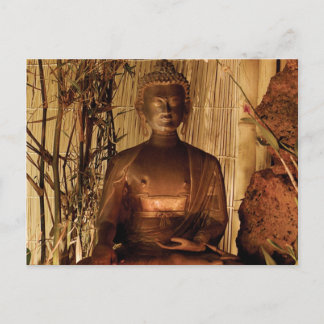 BUDDHA: Kopparstaty Vykort