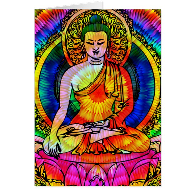 Buddha kort (Framsidan)