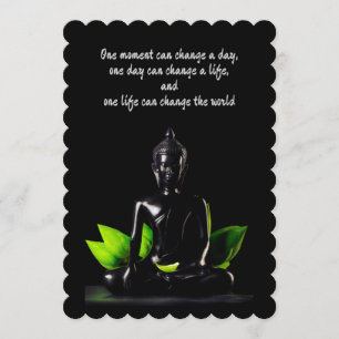 Buddha-kort 1/inbjudan inbjudningar