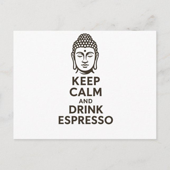 Buddha-kort Vykort (Framsida)