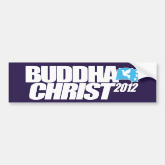Buddha Kristusbildekal 2012 Bildekal