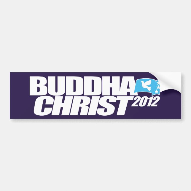 Buddha Kristusbildekal 2012 Bildekal (Framsidan)