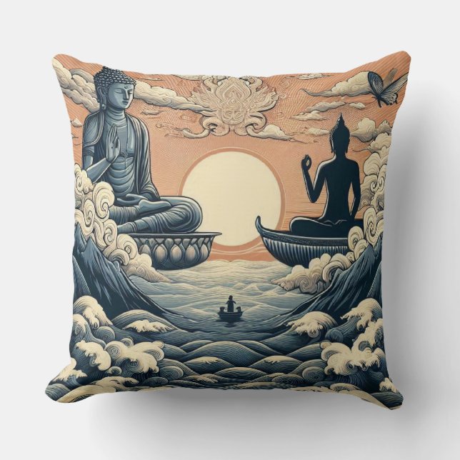 Buddha Kudde (Framsida)