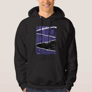 Buddha Kvinnor Män Buddhism Mode Meditation Lila Hoodie