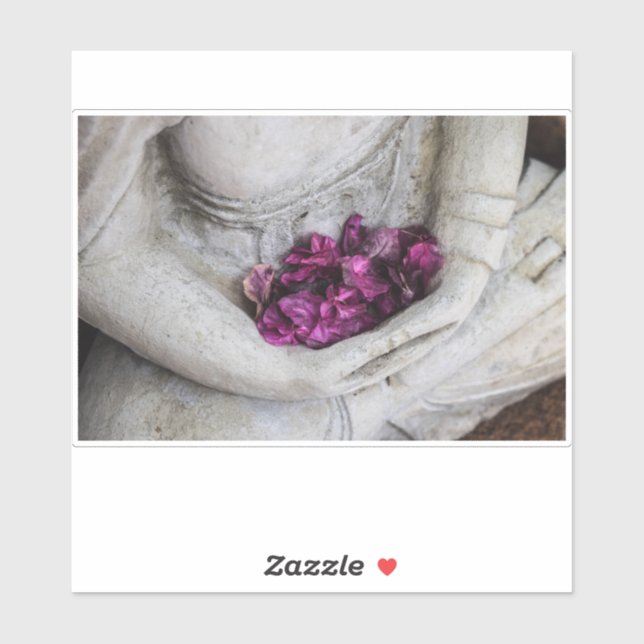 BUDDHA LAPTOP STICKER KLISTERMÄRKEN (Ark)