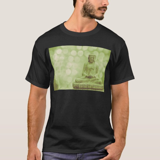 buddha light (light green) t-shirt (Framsida)