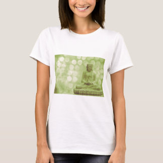 buddha light (light green) t shirt