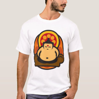 Buddha logotypmanar tee shirt