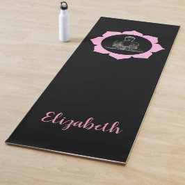 Buddha Lotus Meditation Monogram