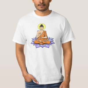 Buddha lotusblommablomma t-shirt