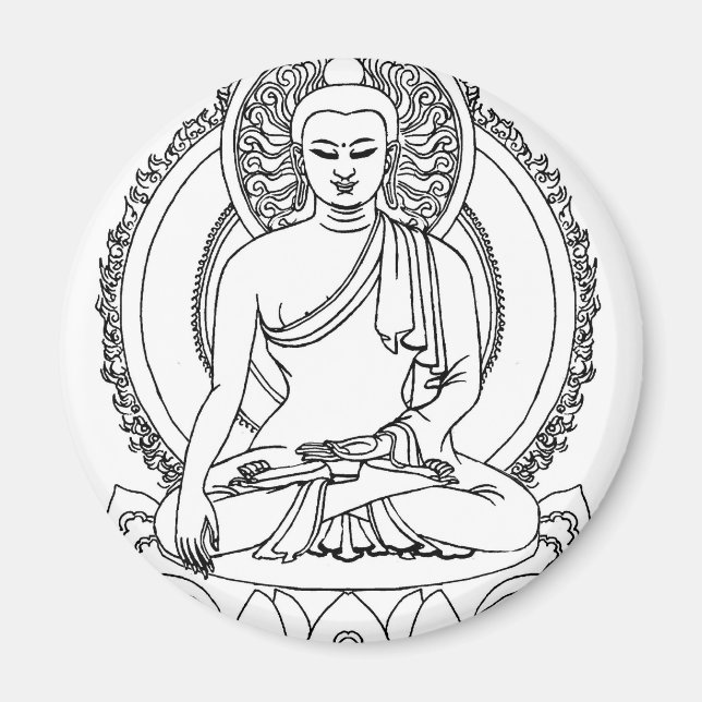 Buddha Magnet (Framsidan)