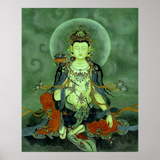 Buddha Manjushri Poster (Framsidan)